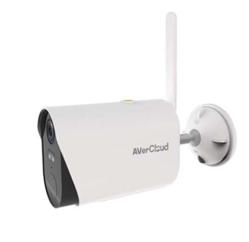 Aver Cloud Avercloud AC-S12 Ip Wıfı Spotlıght 2X6500K Beyaz LED Pır Bullet Solar Kamera solar panelli wifi kamera